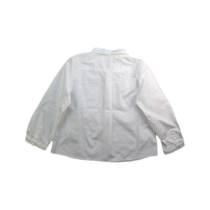 A White Long Sleeve Shirts from Bonpoint in size 3T for boy. (Back View)