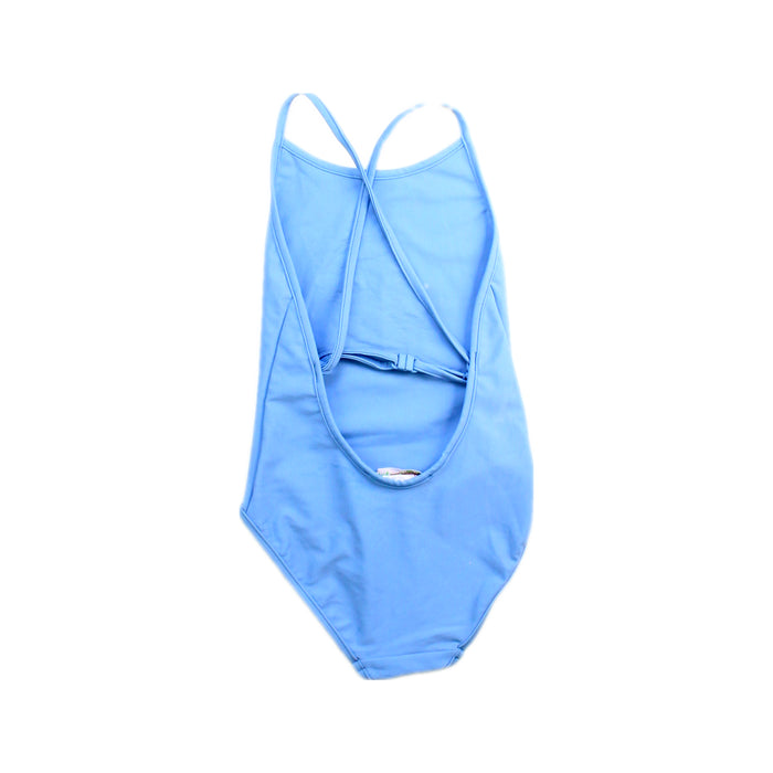 A Blue Swimsuits from Bonpoint in size 4T for girl. (Back View)