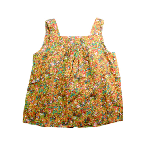 A Multicolour Sleeveless Tops from Bonpoint in size 6T for girl. (Front View)