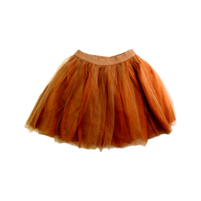 A Orange Tulle Skirts from Bonpoint in size 4T for girl. (Front View)