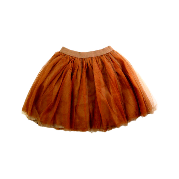 A Orange Tulle Skirts from Bonpoint in size 4T for girl. (Back View)