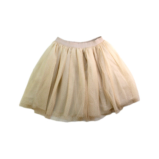 A Beige Tulle Skirts from Bonpoint in size 6T for girl. (Front View)