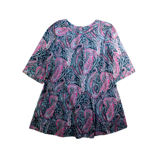 A Pink Long Sleeve Dresses from Bonpoint in size 6T for girl. (Front View)