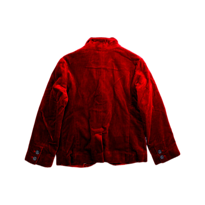 A Red Blazers from Bonpoint in size 6T for boy. (Back View)