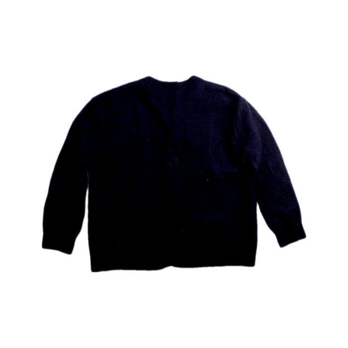 A Black Cardigans from Bonpoint in size 4T for girl. (Back View)