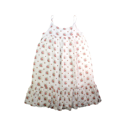 A White Sleeveless Dresses from Bonpoint in size 8Y for girl. (Front View)