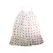 A White Sleeveless Dresses from Bonpoint in size 8Y for girl. (Back View)