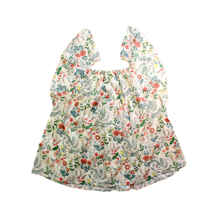 A Multicolour Sleeveless Tops from Bonton in size 8Y for girl. (Back View)