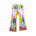 A Multicolour Casual Pants from Moschino in size 10Y for girl. (Front View)