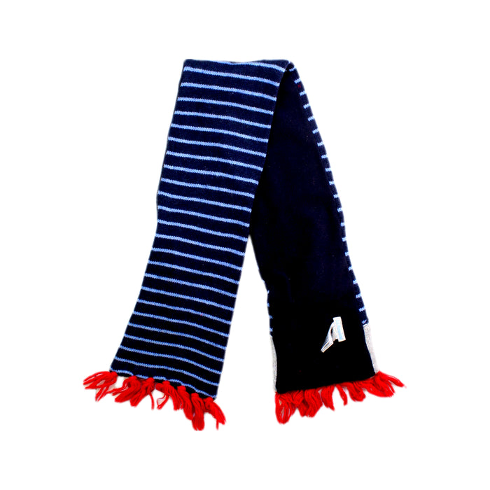 A Navy Scarves from Jojo Maman Bébé in size 12-18M for boy. (Back View)