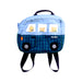 A Blue Bags from Familiar in size O/S for boy. (Front View)