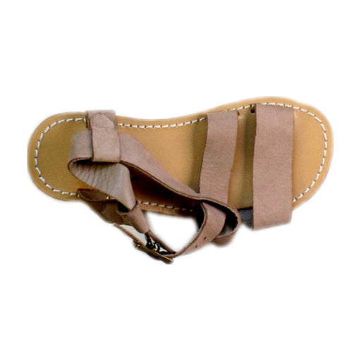 A Beige Sandals from Bonpoint in size 6T for girl. (Front View)