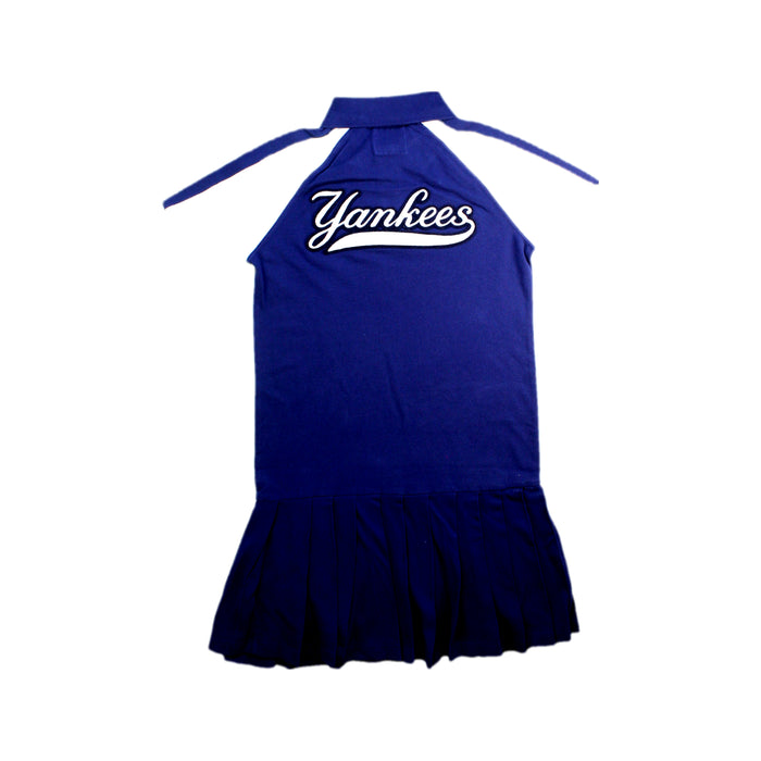 A Navy Sleeveless Dresses from Ralph Lauren in size 8Y for boy. (Back View)