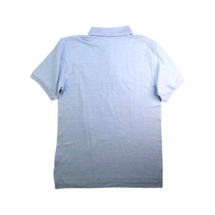 A Blue Short Sleeve Polos from Polo Ralph Lauren in size 14Y for boy. (Back View)