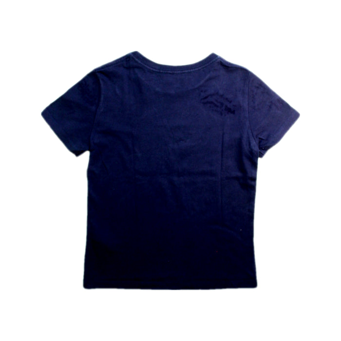 A Navy Short Sleeve T Shirts from Paul Smith in size 4T for boy. (Back View)