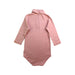 A Pink Long Sleeve Bodysuits from Bonpoint in size 2T for girl. (Back View)