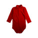 A Red Long Sleeve Bodysuits from Bonpoint in size 2T for neutral. (Front View)