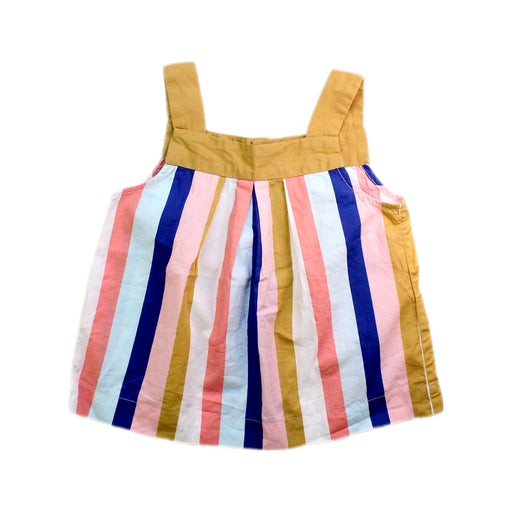 A Multicolour Sleeveless Tops from Bonpoint in size 4T for girl. (Front View)
