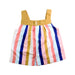 A Multicolour Sleeveless Tops from Bonpoint in size 4T for girl. (Back View)