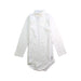 A White Long Sleeve Bodysuits from Petit Bateau in size 18-24M for neutral. (Front View)