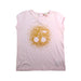 A Pink Short Sleeve Tops from Bonpoint in size 3T for girl. (Front View)