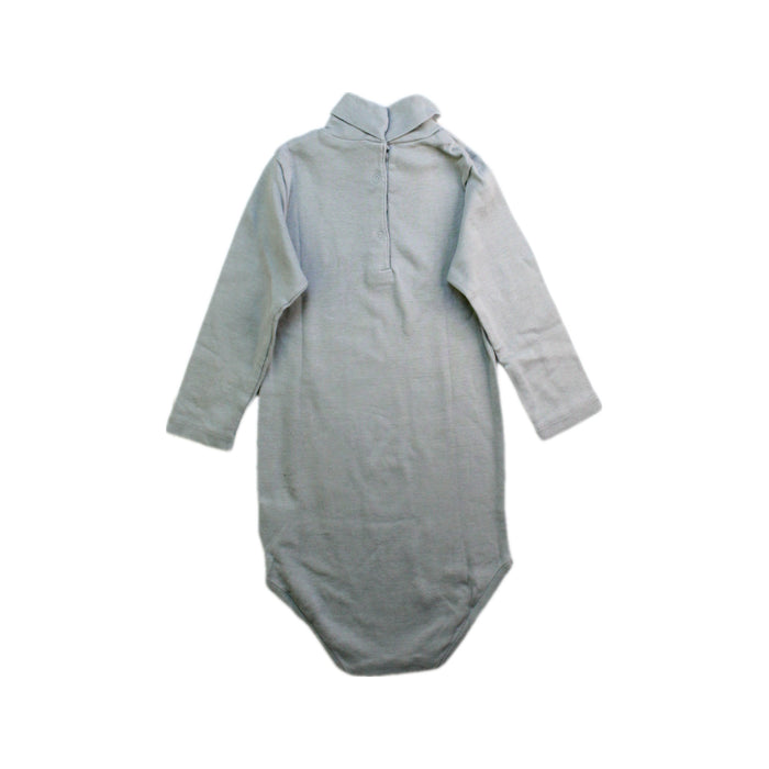 A Grey Long Sleeve Bodysuits from Bonpoint in size 3T for neutral. (Back View)