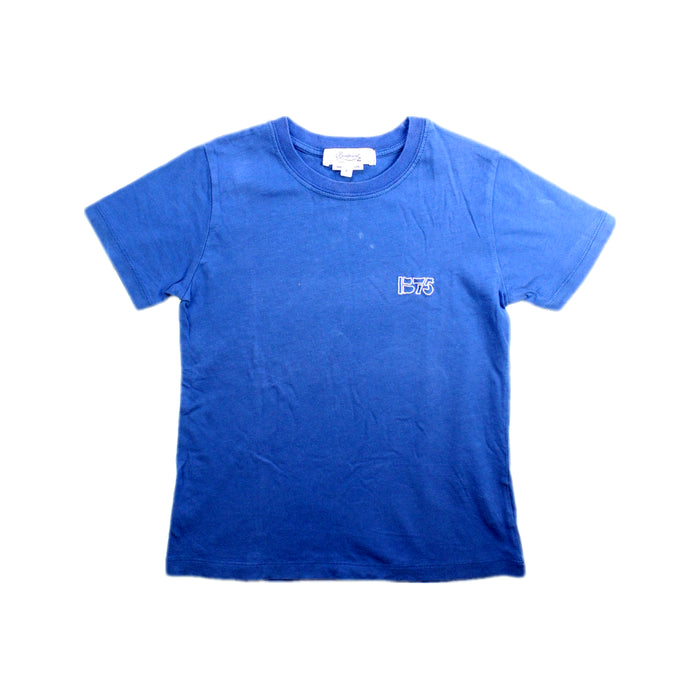A Blue Short Sleeve T Shirts from Bonpoint in size 4T for boy. (Front View)
