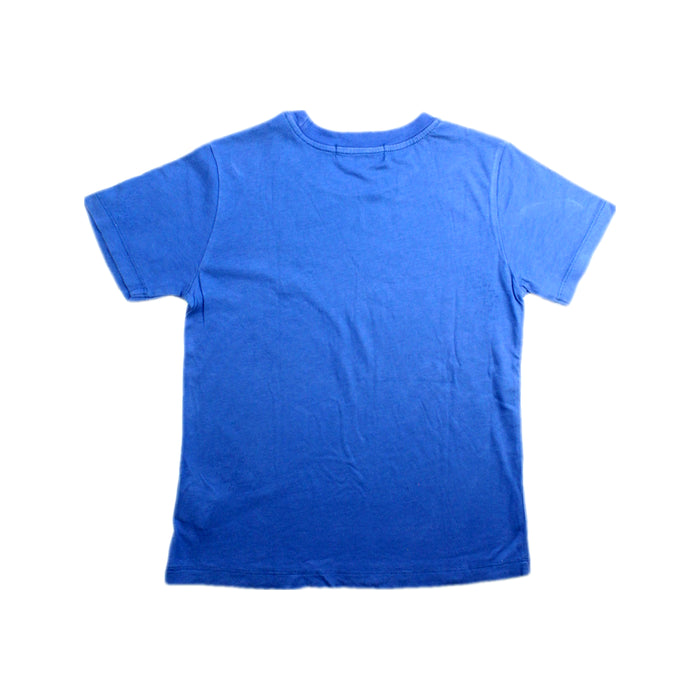 A Blue Short Sleeve T Shirts from Bonpoint in size 4T for boy. (Back View)