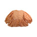A Orange Long Sleeve Tops from Bonjour in size 2T for girl. (Back View)