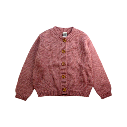 A Pink Cardigans from Bonton in size 4T for girl. (Front View)