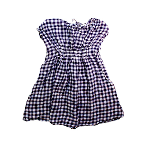A Blue Short Sleeve Dresses from Mabo in size 4T for girl. (Front View)