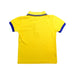 A Yellow Short Sleeve Polos from Fred Perry in size 2T for boy. (Back View)