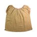 A Beige Short Sleeve Tops from Velveteen in size 8Y for girl. (Front View)
