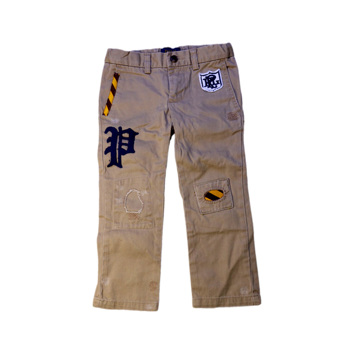 A Beige Casual Pants from Polo Ralph Lauren in size 2T for boy. (Front View)