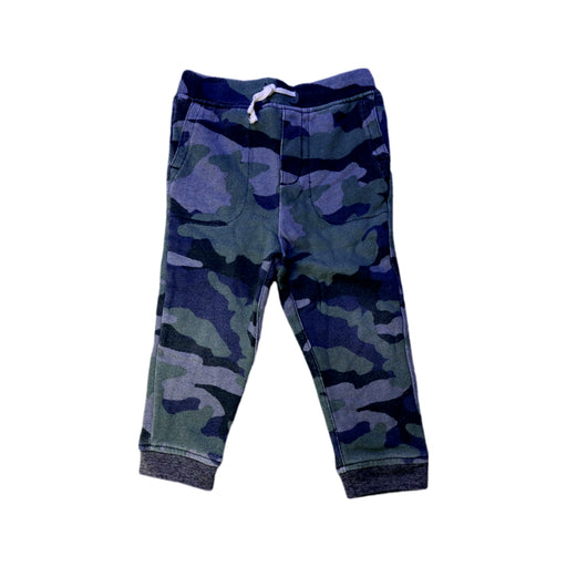 A Green Sweatpants from Crewcuts in size 2T for boy. (Front View)
