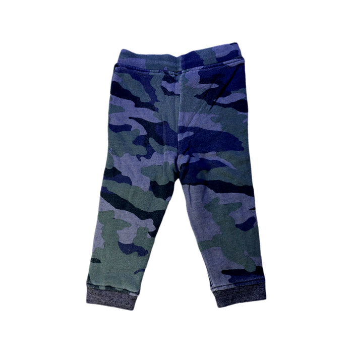 A Green Sweatpants from Crewcuts in size 2T for boy. (Back View)