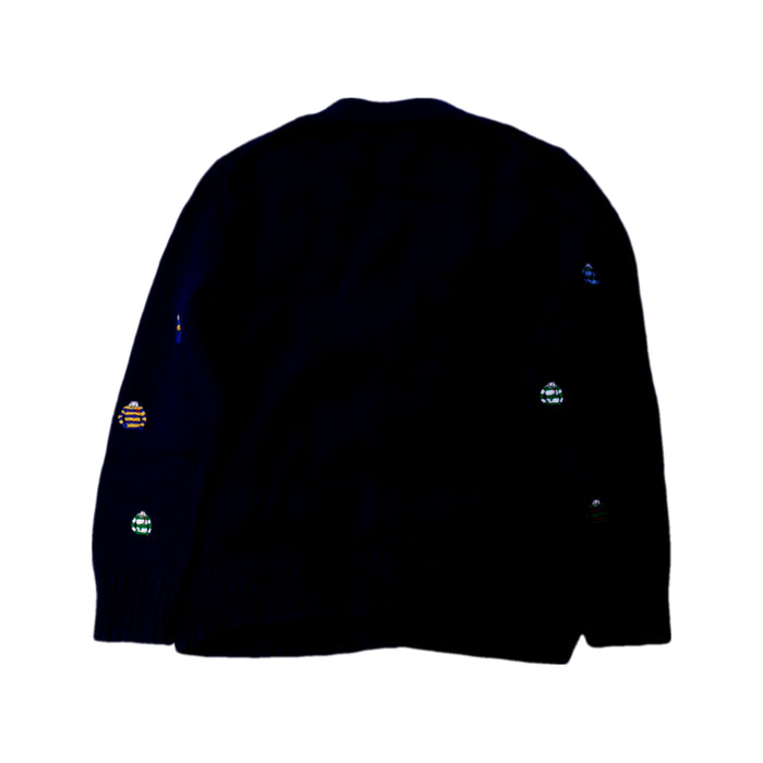 A Navy Cardigans from Polo Ralph Lauren in size 4T for boy. (Back View)