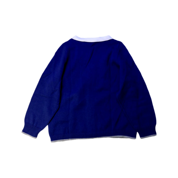A Navy Cardigans from Bonpoint in size 2T for boy. (Back View)
