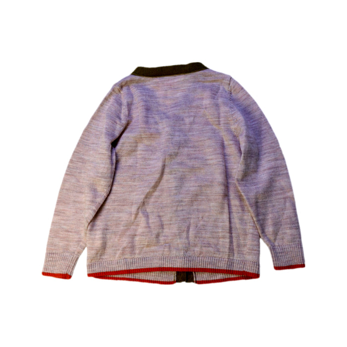 A Grey Cardigans from Bonpoint in size 2T for boy. (Back View)