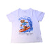 A White Short Sleeve T Shirts from Polo Ralph Lauren in size 4T for boy. (Front View)
