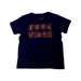 A Navy Short Sleeve T Shirts from Rowdy Sprout in size 4T for boy. (Front View)