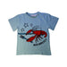 A Blue Short Sleeve T Shirts from Soft Gallery in size 3T for boy. (Front View)