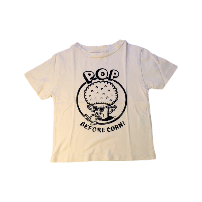 A White Short Sleeve T Shirts from Hundred Pieces in size 2T for boy. (Front View)