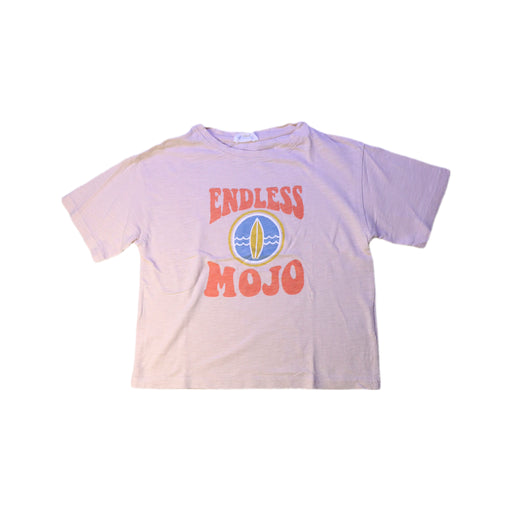 A Pink Short Sleeve T Shirts from Hundred Pieces in size 4T for girl. (Front View)