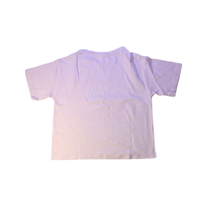 A Pink Short Sleeve T Shirts from Hundred Pieces in size 4T for girl. (Back View)