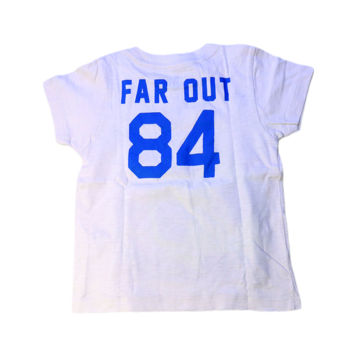 A White Short Sleeve T Shirts from Crewcuts in size 2T for boy. (Back View)