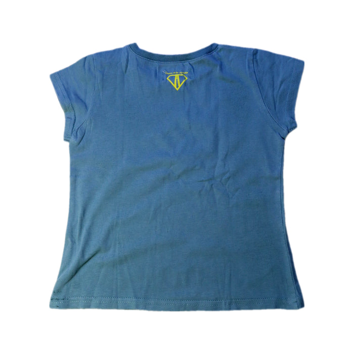 A Blue Short Sleeve T Shirts from Arsène et les pipelettes in size 3T for neutral. (Back View)
