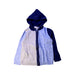 A Blue Zippered Sweatshirts from Seed in size 12-18M for boy. (Front View)