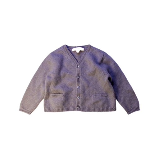 A Grey Cardigans from Bonpoint in size 12-18M for boy. (Front View)