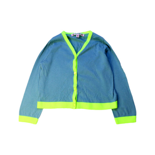 A Blue Cardigans from Bonpoint in size 2T for girl. (Front View)